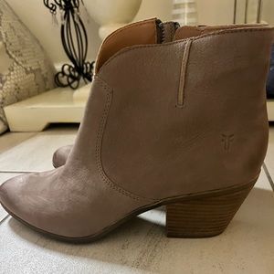 Frye booties worn once